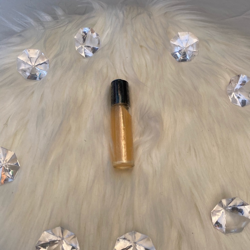 Orange lip oil